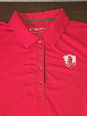 Sunice Exclusive Private Caprock Ranch Club Golf Performance Polo. Sz XL